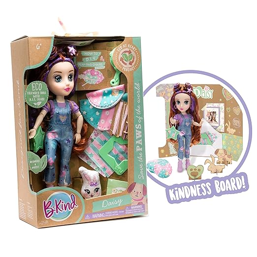 B - Kind Joy Marie Eco Friendly Fashion Doll 15cm 255713058 - Colorland Toys
