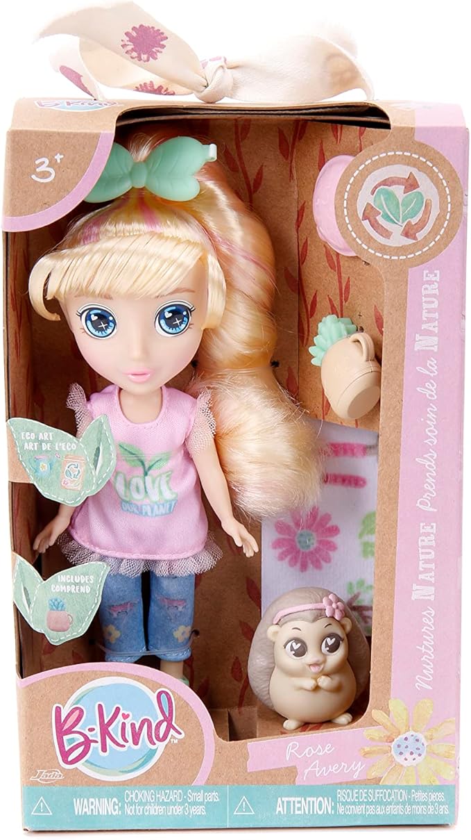 B - Kind Rose Avery Eco Friendly Fashion Doll 15cm 255713006 - Colorland Toys