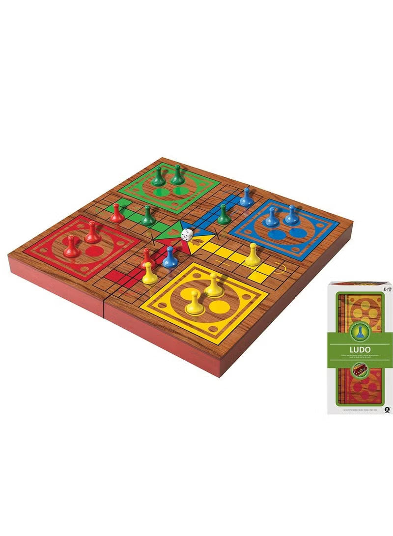 Ambassador Folding Wood Ludo Set TG1902 — image 2