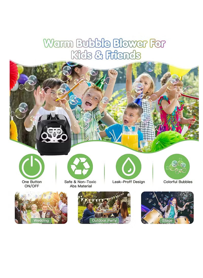 Sam Toys Bubble Machine 8 Holes Bubble With Light & Music 380