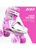 Yvolution Neon Combo Skates Size 12-2 Pink NT09P4 - Colorland Toys