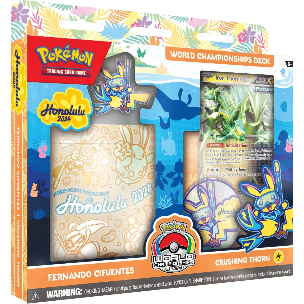 Pokemon TCG: World Championship Decks 2024 Asst 100-10166 - Colorland Toys