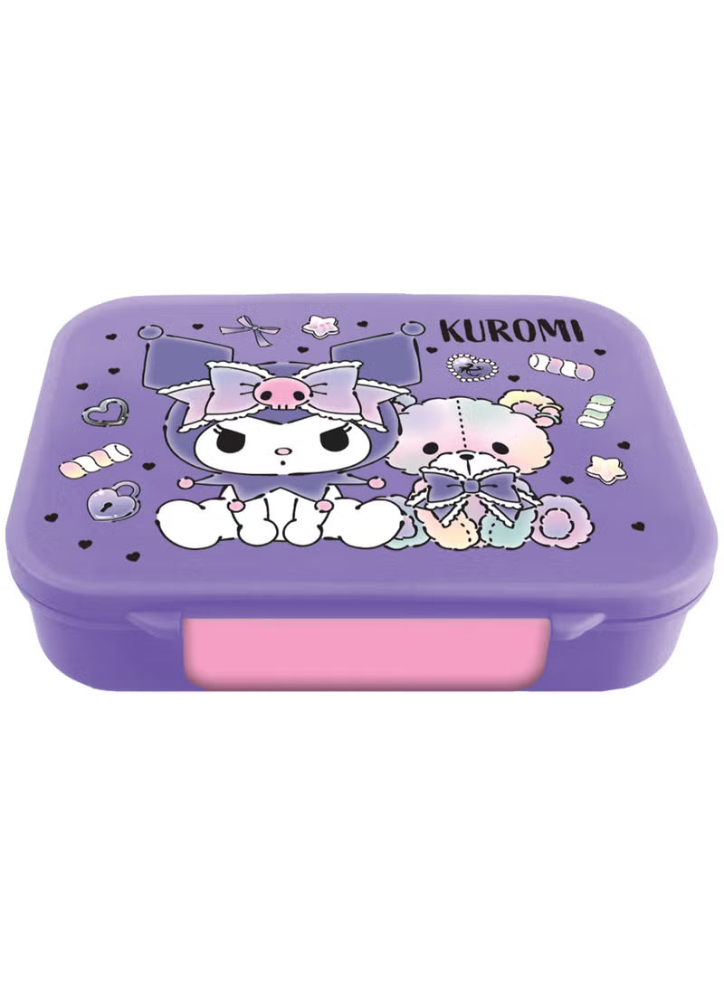 Kuromi Lunch Bento Box - 6 Dividers 1100ML 112-60-008