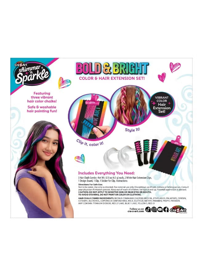 Shimmer 'n Sparkle Color FX Hair Extensions Studio SNS-65695 — image 3
