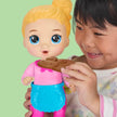 Baby Alive Baby Baker Blonde Hair Doll with Play Food, 10.5in