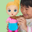Baby Alive Baby Baker Blonde Hair Doll with Play Food, 10.5in
