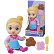 Baby Alive Baby Baker Blonde Hair Doll with Play Food, 10.5in