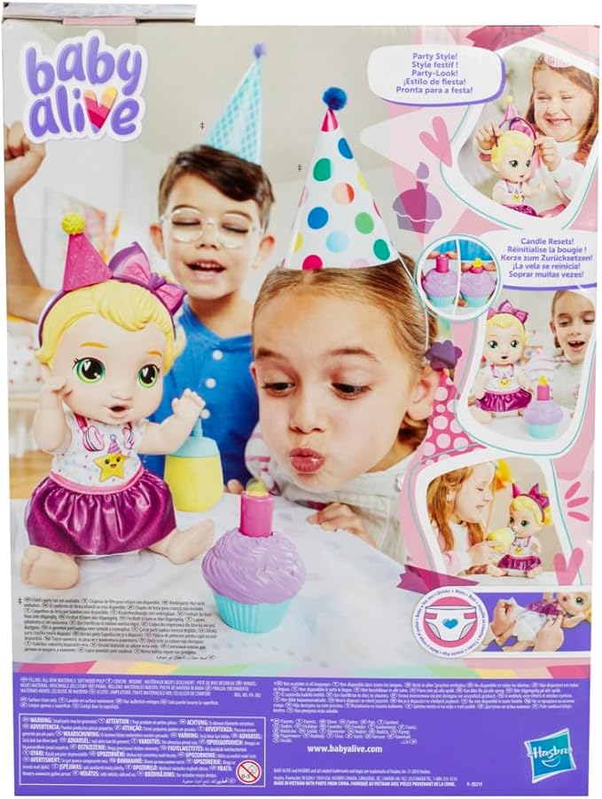 Baby Alive Birthday Bestie Blonde Hair Lala G0343 — image 3