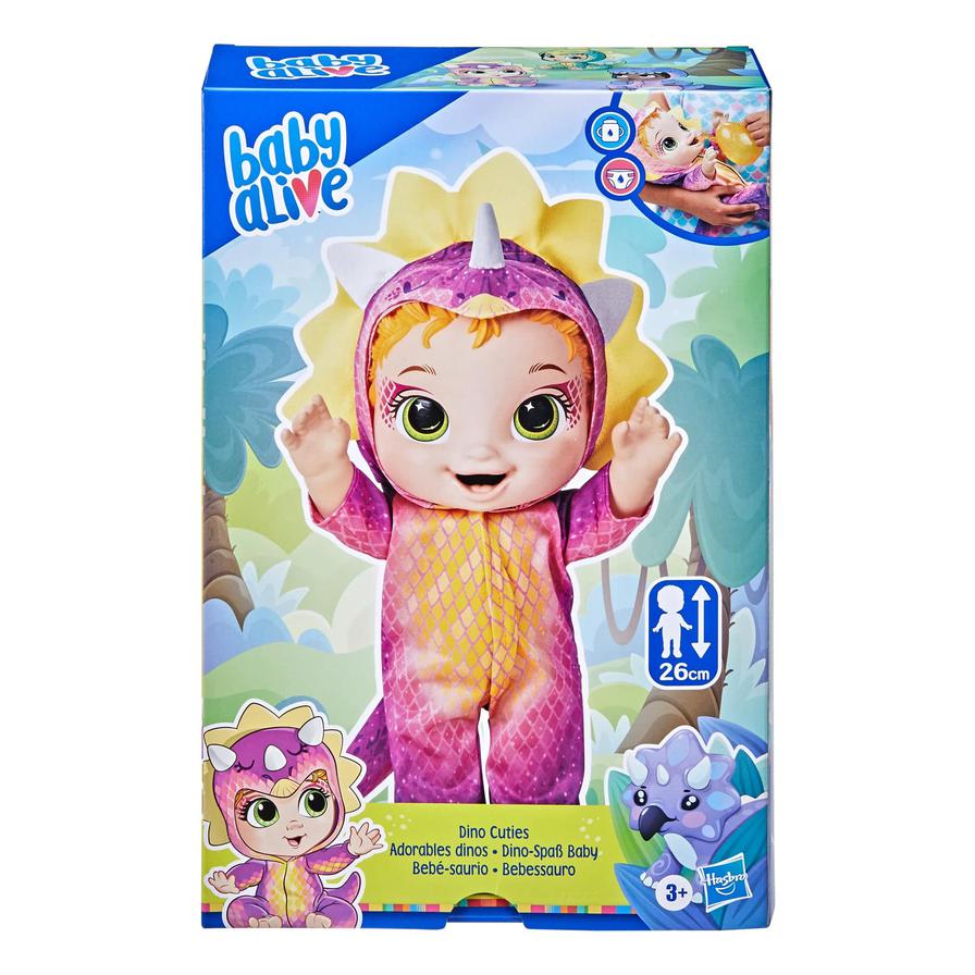 Baby Alive Dino Cuties Triceratops Doll — image 3