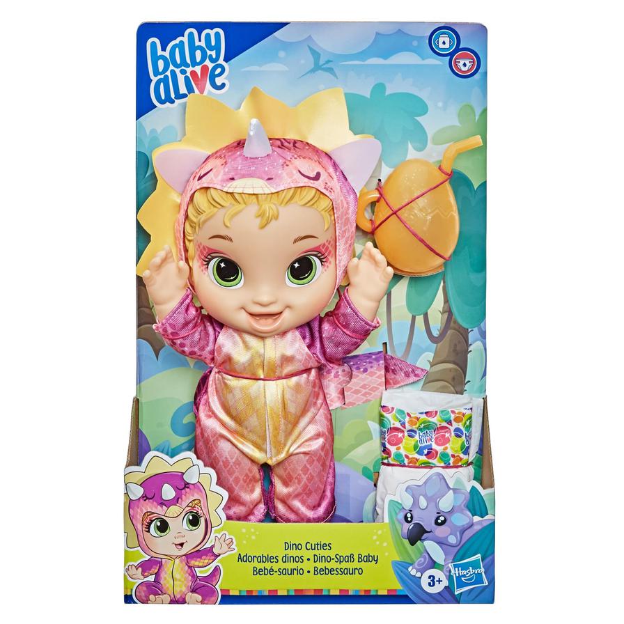 Baby Alive Dino Cuties Triceratops Doll — image 2