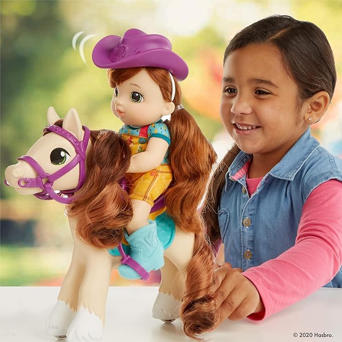 Baby Alive Littles Lil Pony Ride Doll E9382 - Colorland Toys