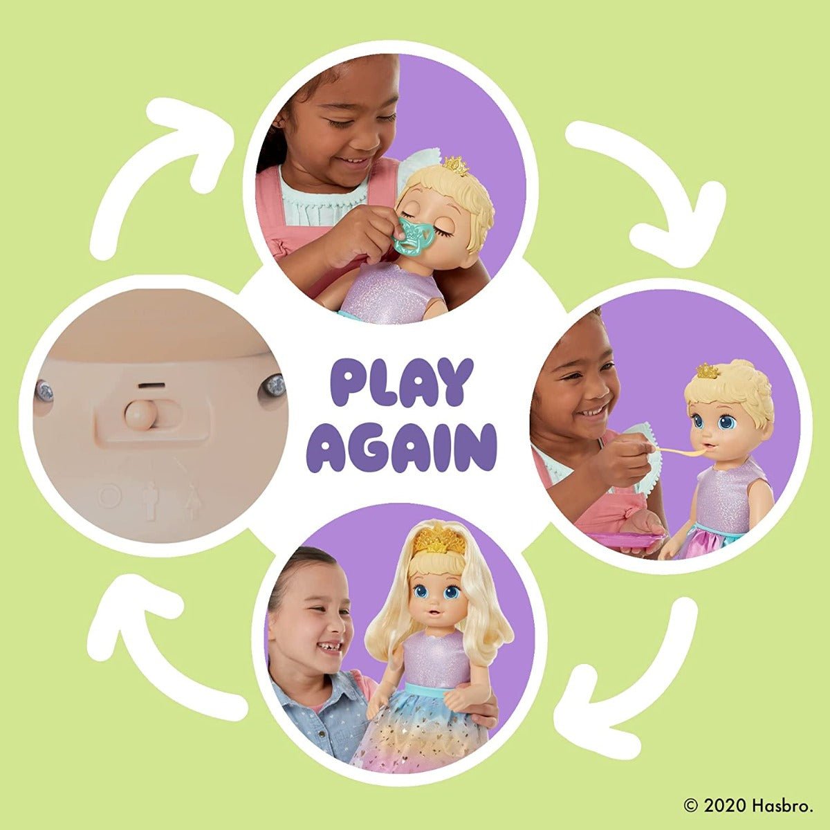 Baby Alive Princess Ellie Grows Up Doll F5236 - Colorland Toys