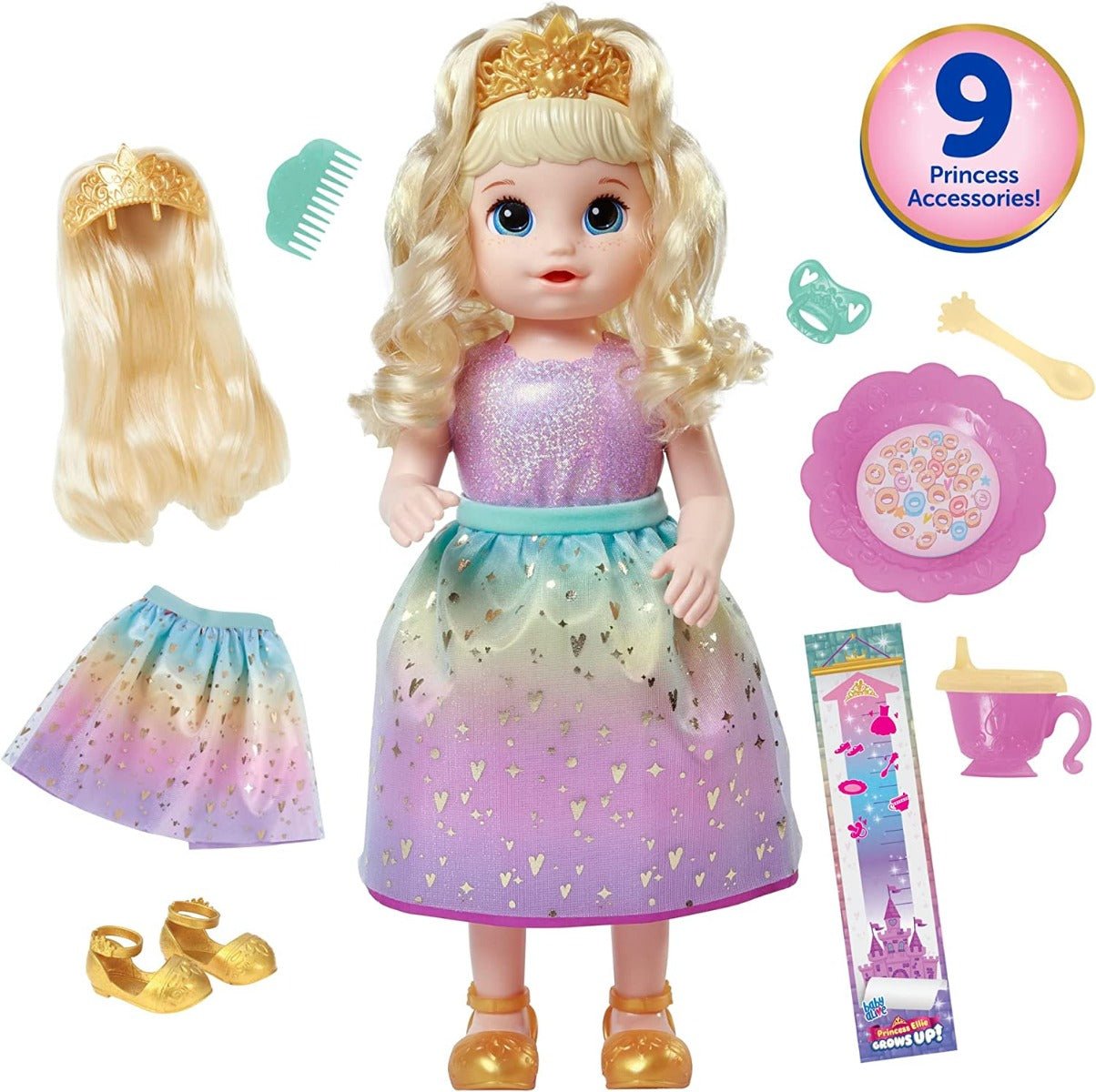 Baby Alive Princess Ellie Grows Up Doll F5236 - Colorland Toys