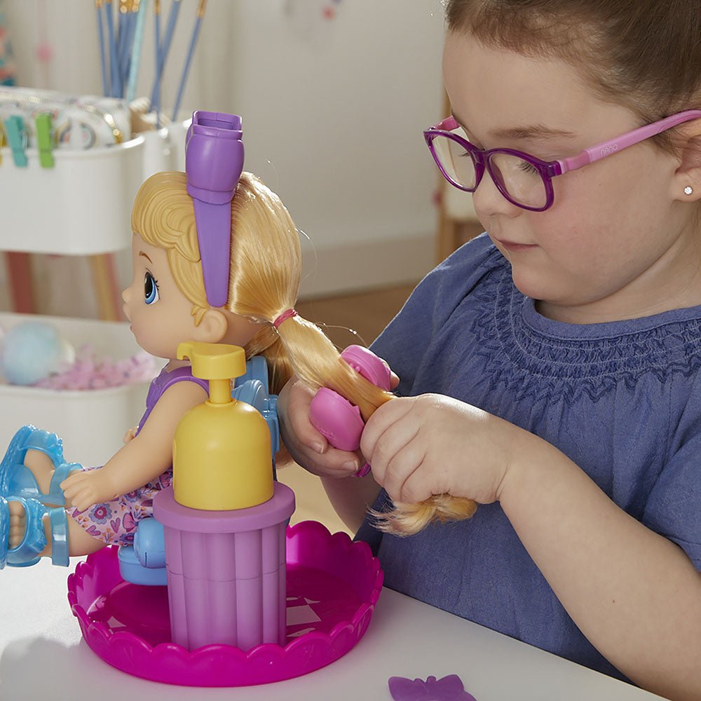 Baby Alive Sudsy Styling Doll Blonde Hair F5112 - Colorland Toys