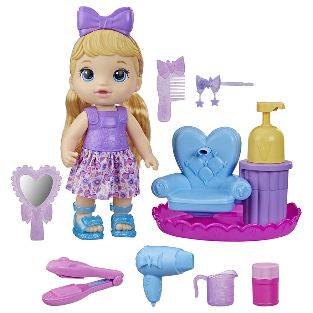 Baby Alive Sudsy Styling Doll Blonde Hair F5112 - Colorland Toys