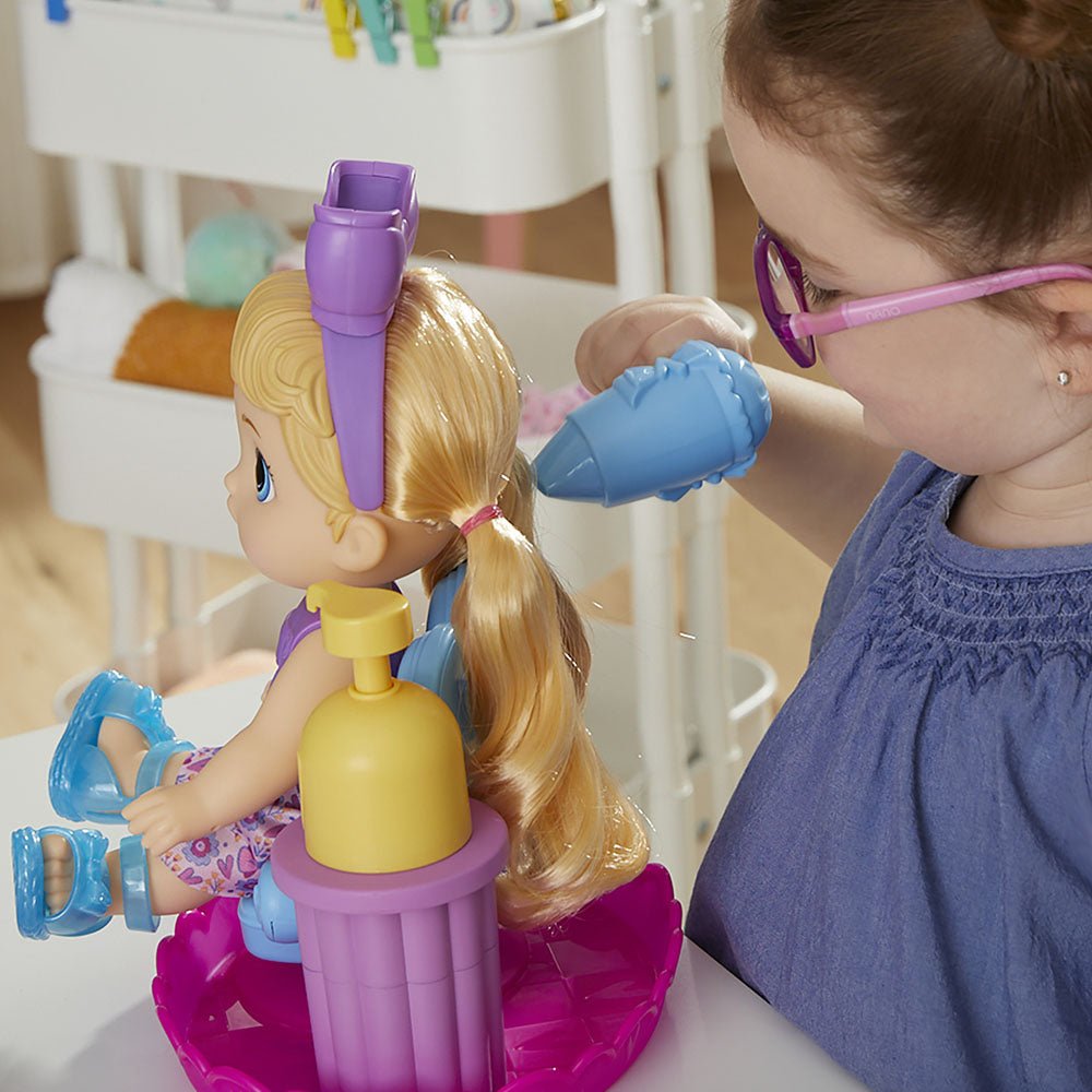 Baby Alive Sudsy Styling Doll Blonde Hair F5112 - Colorland Toys