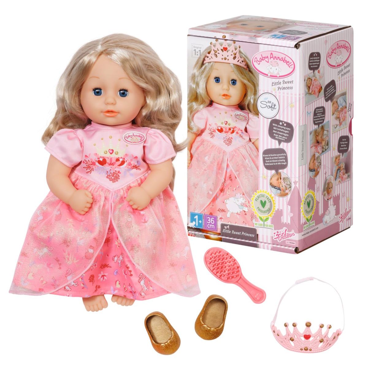 Baby Annabell Little Sweet Princess 36 cm Doll ZPF-703984 — image 1