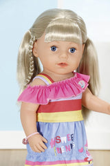 Baby Born Blonde Sister 43cm Doll - Colorland Toys