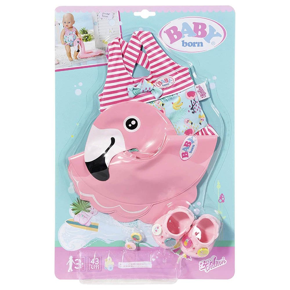 Baby Born Holiday Swim Fun Set 43cm - Colorland Toys
