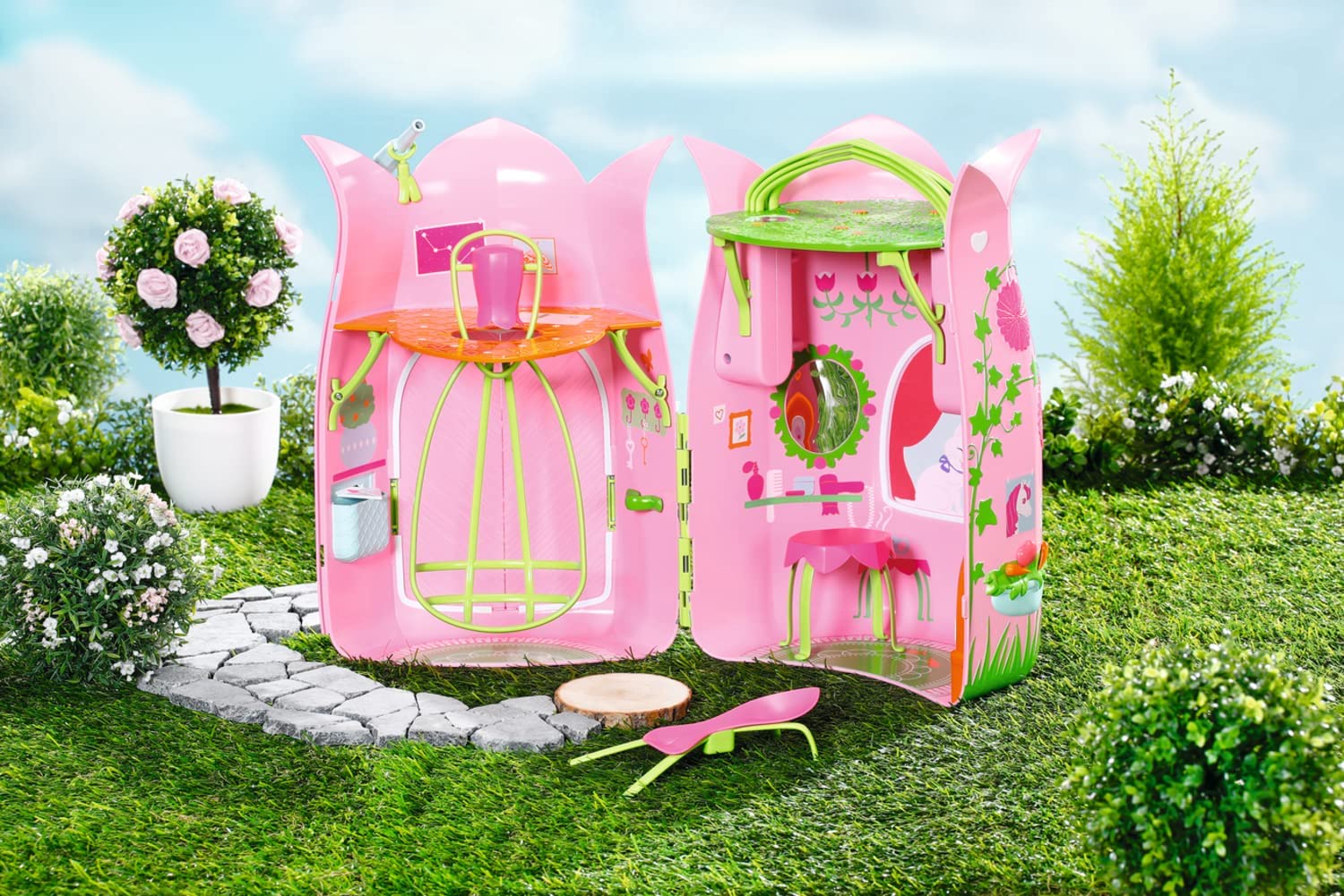 Baby Born Storybook Cottage Doll House Playset ZPF - 833803 - Colorland Toys