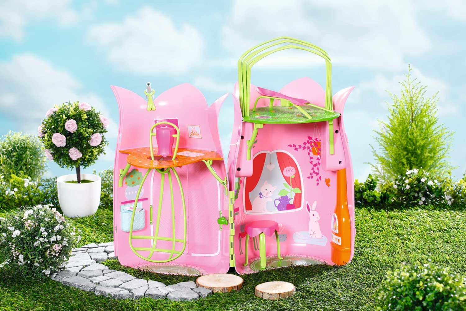 Baby Born Storybook Cottage Doll House Playset ZPF - 833803 - Colorland Toys