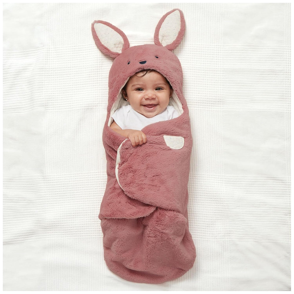 Baby GUND Oh So Snuggly Bunny Plush Blanket Wrap 6066061 - Colorland Toys