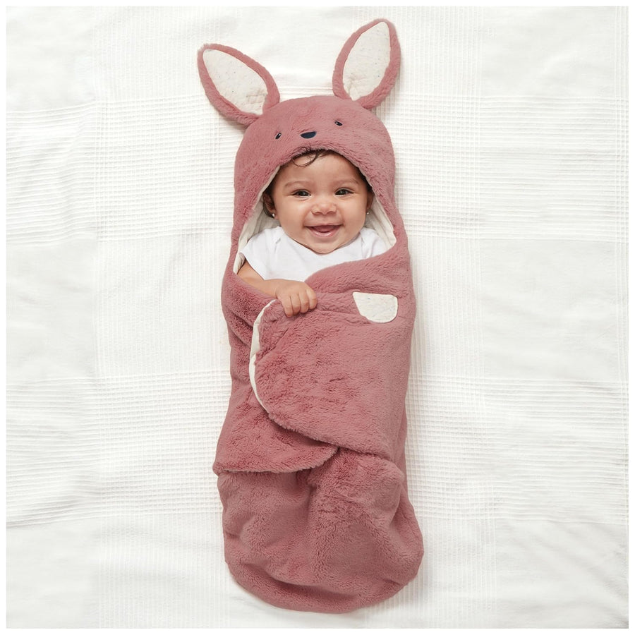 Baby GUND Oh So Snuggly Bunny Plush Blanket Wrap 6066061 — image 2