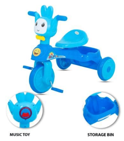 Baby Kids Tricycle Blue DK-2100 — image 1
