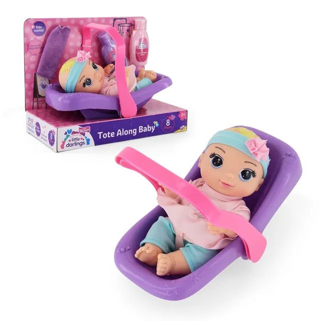 Baby Maziuna Tote Along Baby 8 - Inch BM5826 - Colorland Toys