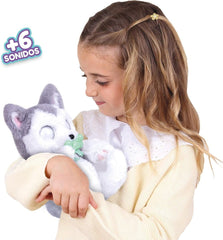 Baby Paws Sleeping Puppies - Husky 917644 - Colorland Toys