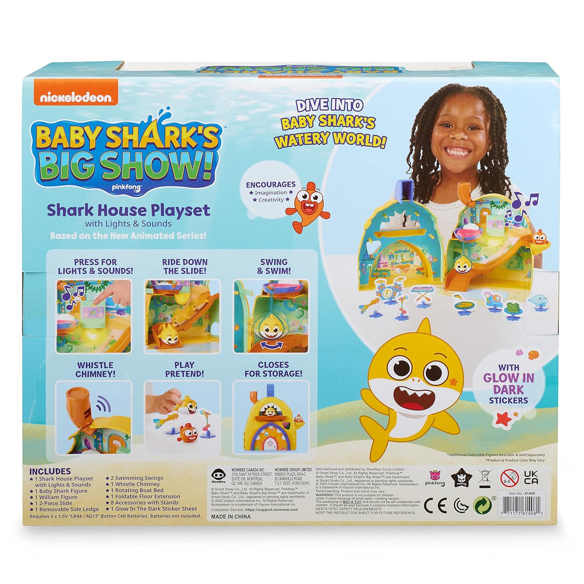 Baby Shark's Big Show! Shark House Playset 61408 — image 8