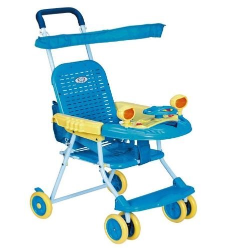 Baby Stroller Blue 184/S4293 - Colorland Toys