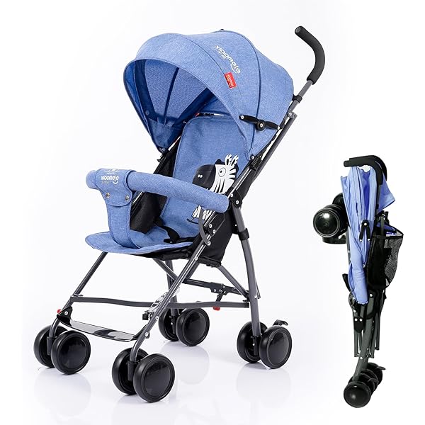 Baby Stroller Blue S01 S4870 - Colorland Toys