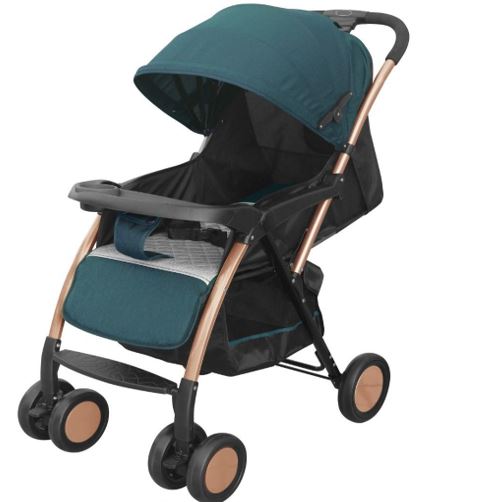 Baby Stroller Dark Green S5116 - Colorland Toys
