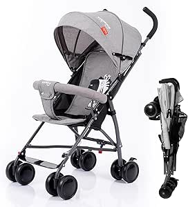 Baby Stroller Gray S01 S4870 - Colorland Toys