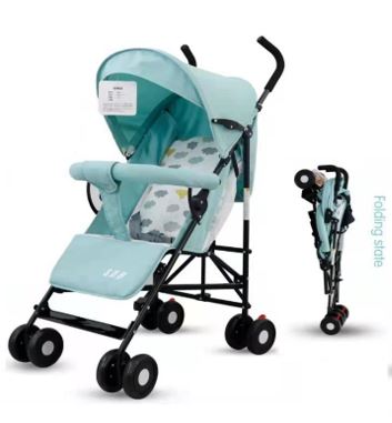 Baby Stroller Green S501/S4781 - Colorland Toys