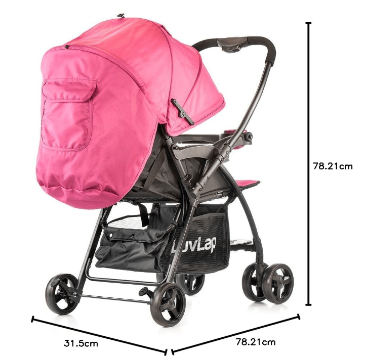 Baby Stroller Purple - Colorland Toys