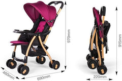 Baby Stroller Purple A1/S3806 - Colorland Toys