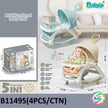 Babyip 5 in 1 Multi Functional Baby Chair  B11495