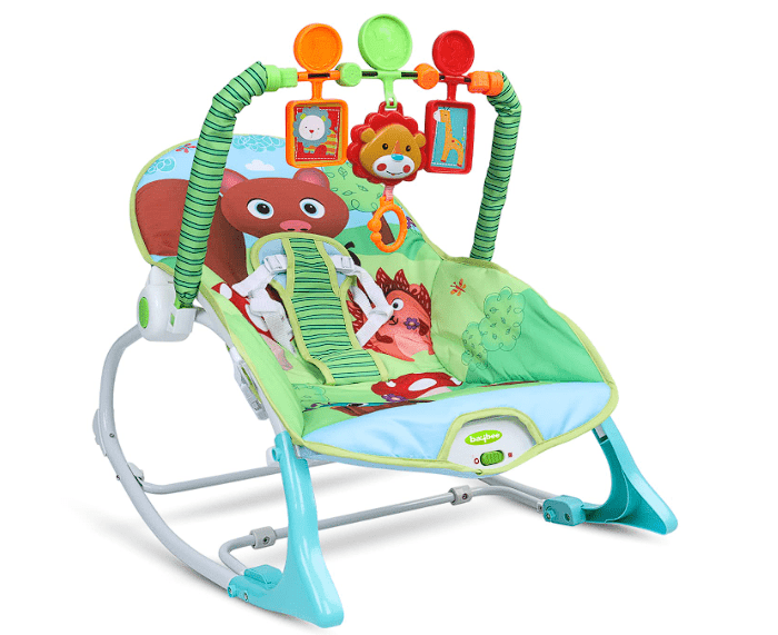 Baby's Multifunctional Bouncing Chair Red AY662B/J390 - Colorland Toys