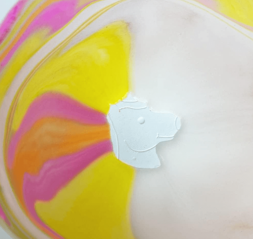 Baff Bomb White Moon Rainbow Effect 6529 — image 3