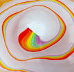 Baff Bomb White Moon Rainbow Effect 6529