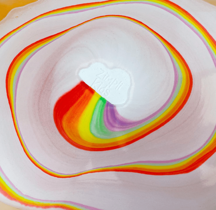 Baff Bomb White Moon Rainbow Effect 6529 — image 2