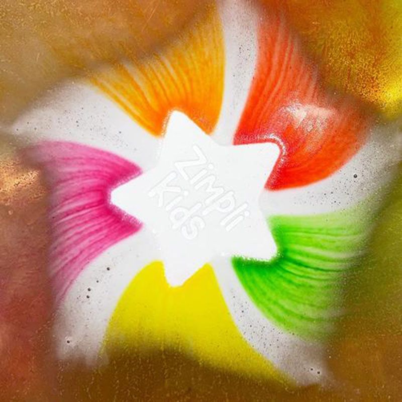 Baff Bomb White Star Rainbow Effect 6800006528 - Colorland Toys