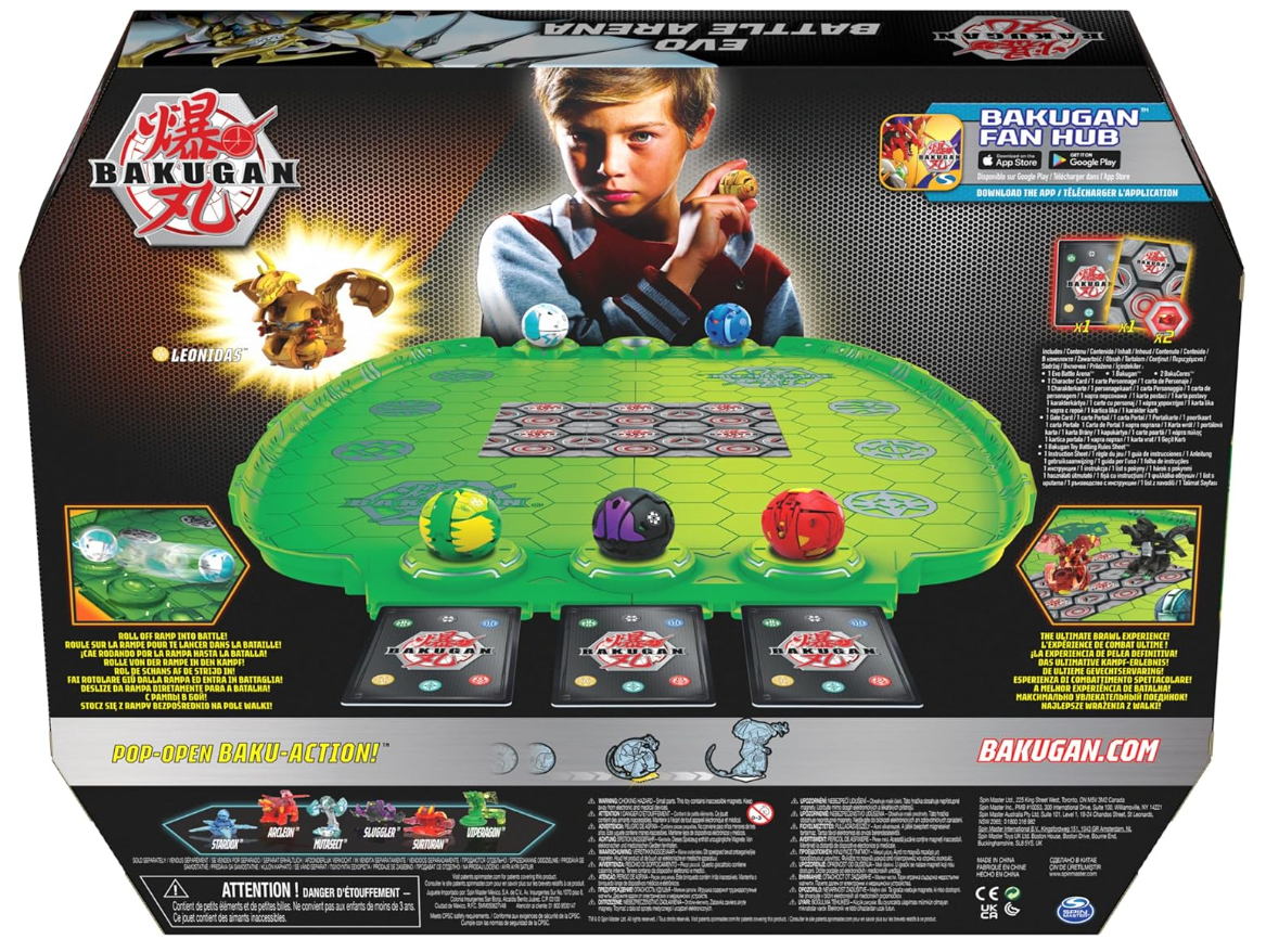Bakugan Evo Battle Arena with Exclusive Leonidas S4 6062734 — image 1