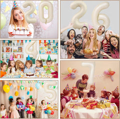 BALLOON HBD 35IN ASST - Colorland Toys