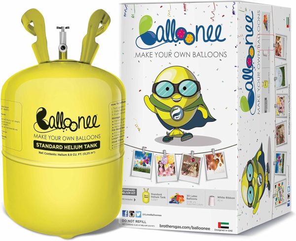 Balloonee Helium Tank 30p Standard Kit 000650 - Colorland Toys