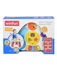 Balls N Shapes Musical Table 000812 - Colorland Toys