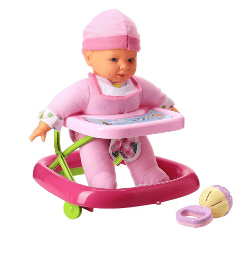 Bambolina Royal Babies Training Walking Doll 35cm BD104/BAM128341 - Colorland Toys