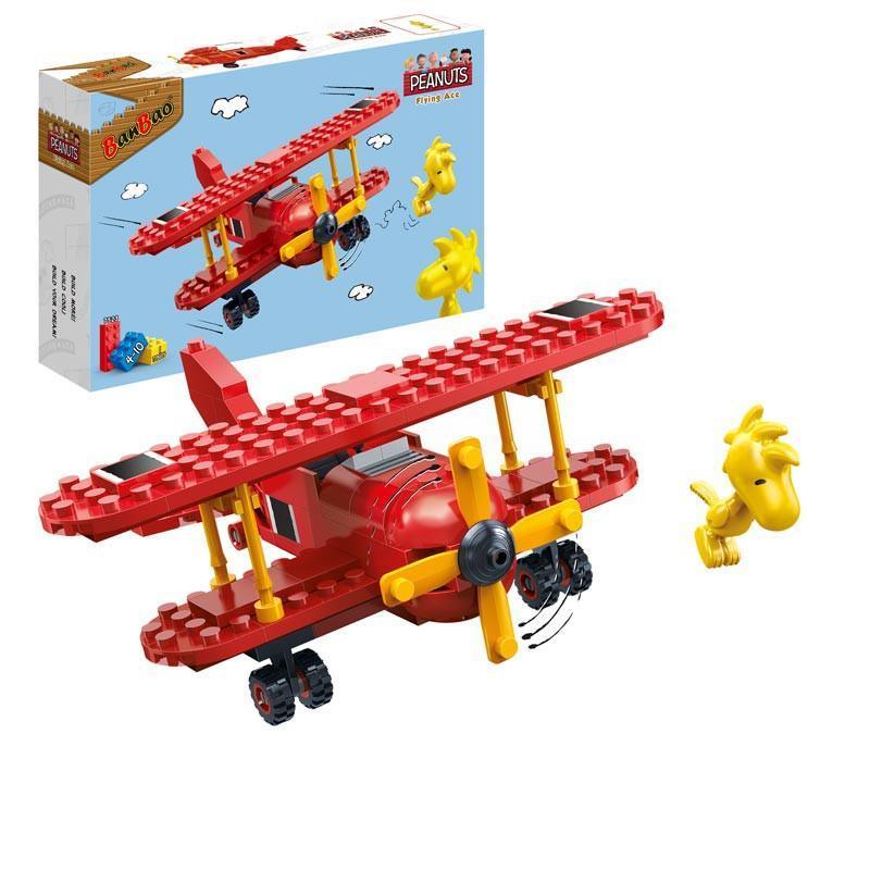 BanBao Construction Kit Snoopy Aircraft 110 pieces 7523 — image 3